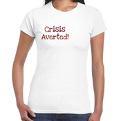 Female Crisis Averted Slim Fit
