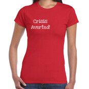 Female Crisis Averted Slim Fit