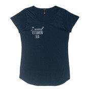 Womens I need Vitamin Sea Mali Boutique Capped Sleeve Tee