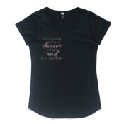 Womens And is a number Mali Boutique Capped Sleeve Tee