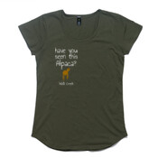Womens Alpaca Mali Boutique Capped Sleeve Tee