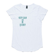 Womens Be Quirky Mali Boutique Capped Sleeve Tee