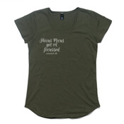 Womens Hocus Pocus Mali Boutique Capped Sleeve Tee